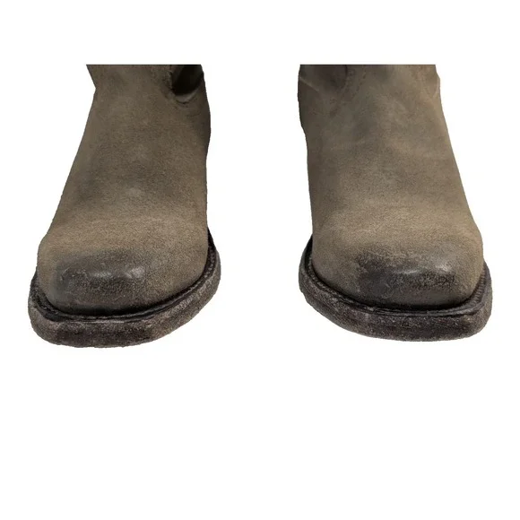 Ariat Leather Western Boot Memphis Burnt Taupe Light Brown Women's 5.5B 10047003 - Picture 9 of 16